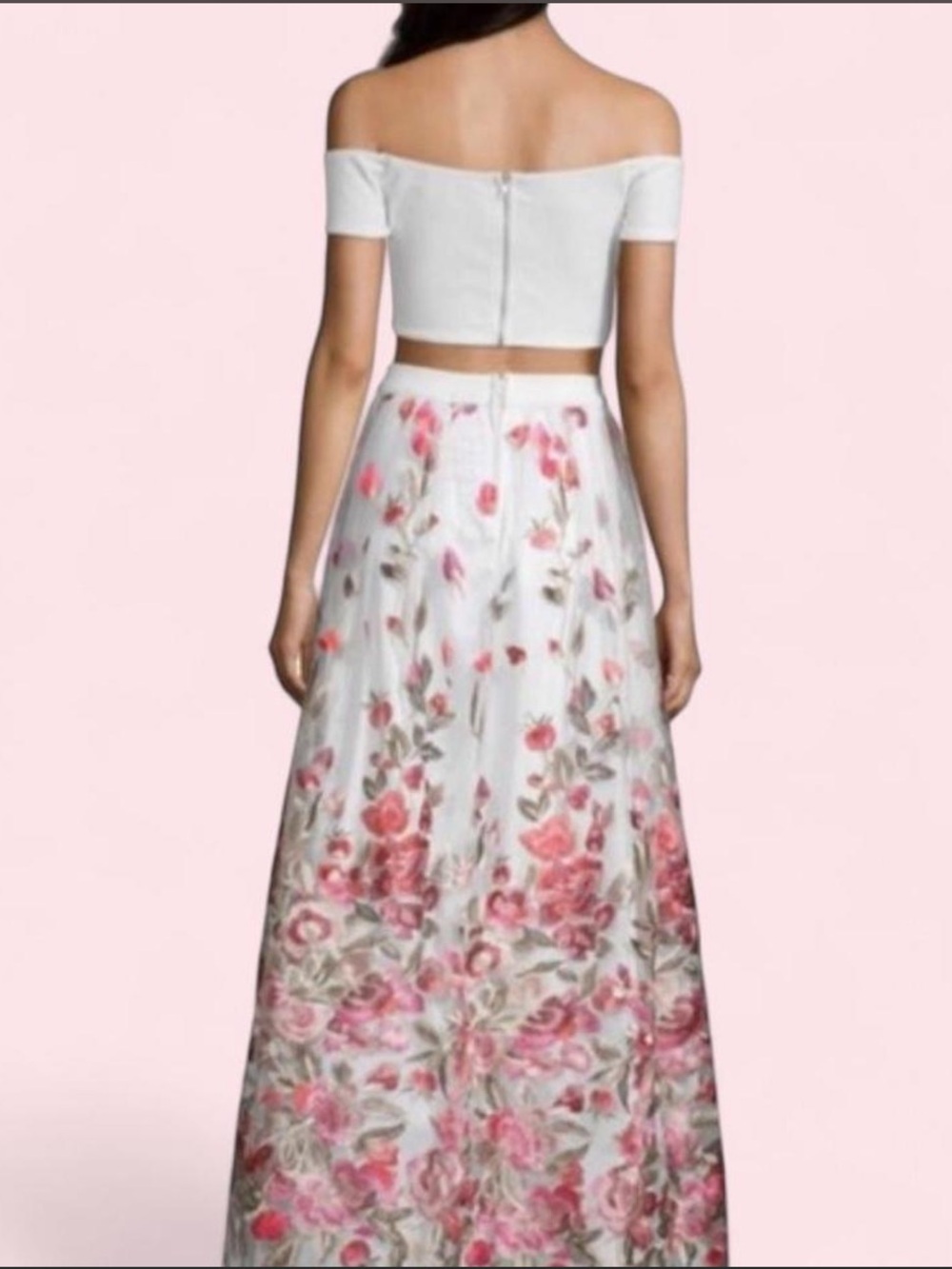 Floral Lehenga Set - Picture 2 of 4